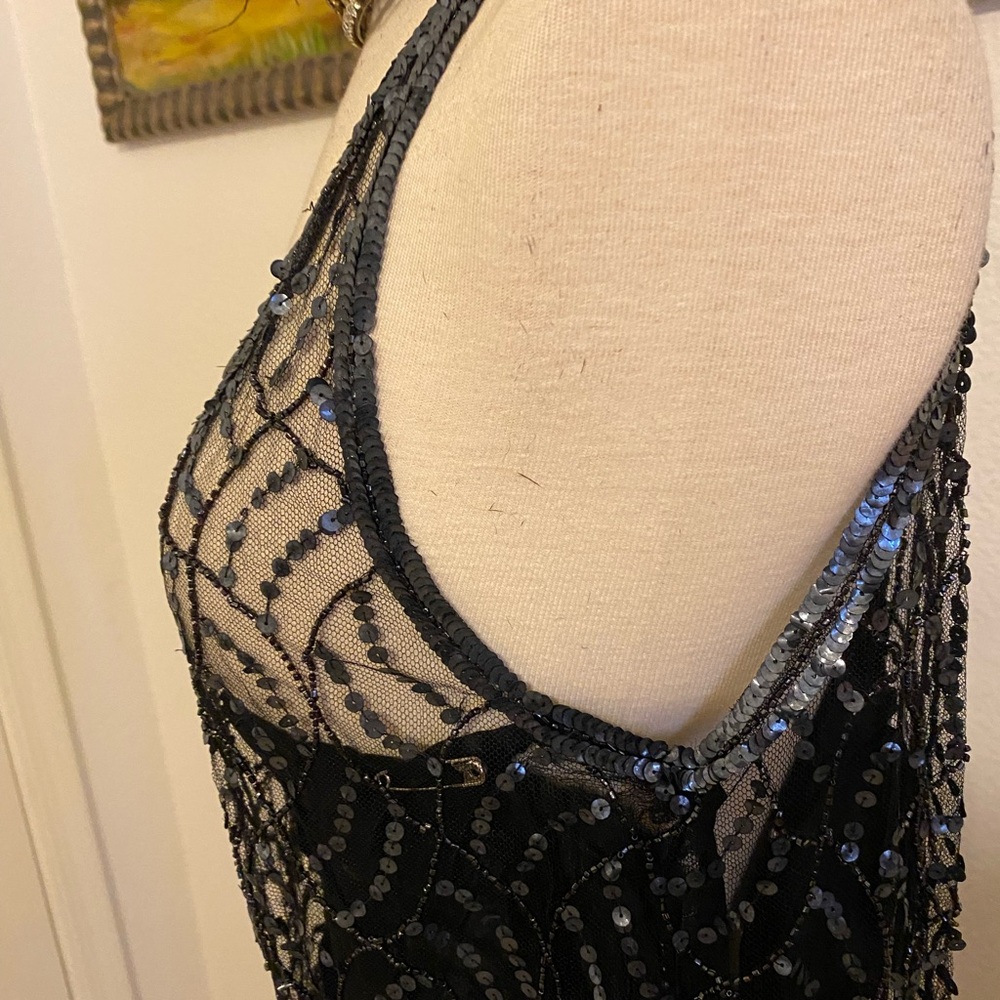 Vintage Burlesque Dress Sequined - Picture 4 of 8